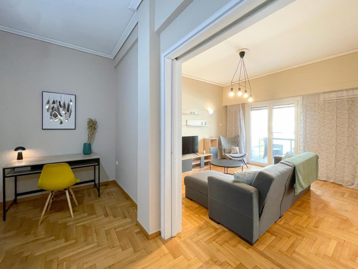 Riankour Central 90Sqm Apt In Panormou Aten Exteriör bild
